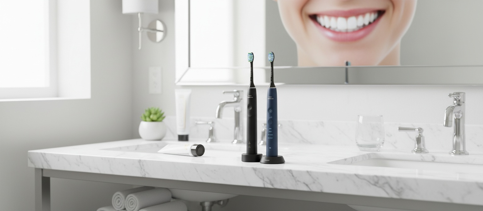 Comparatif: Philips Sonicare 3100 Series HX3673/14 vs Philips Sonicare DiamondClean 9000 HX9911/89