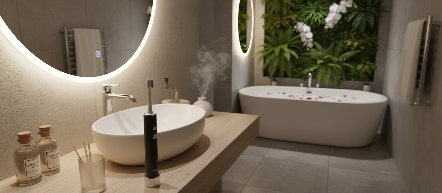 Welche elektrische Zahnbürste verwandelt Ihr Badezimmer in eine Wellness-Oase