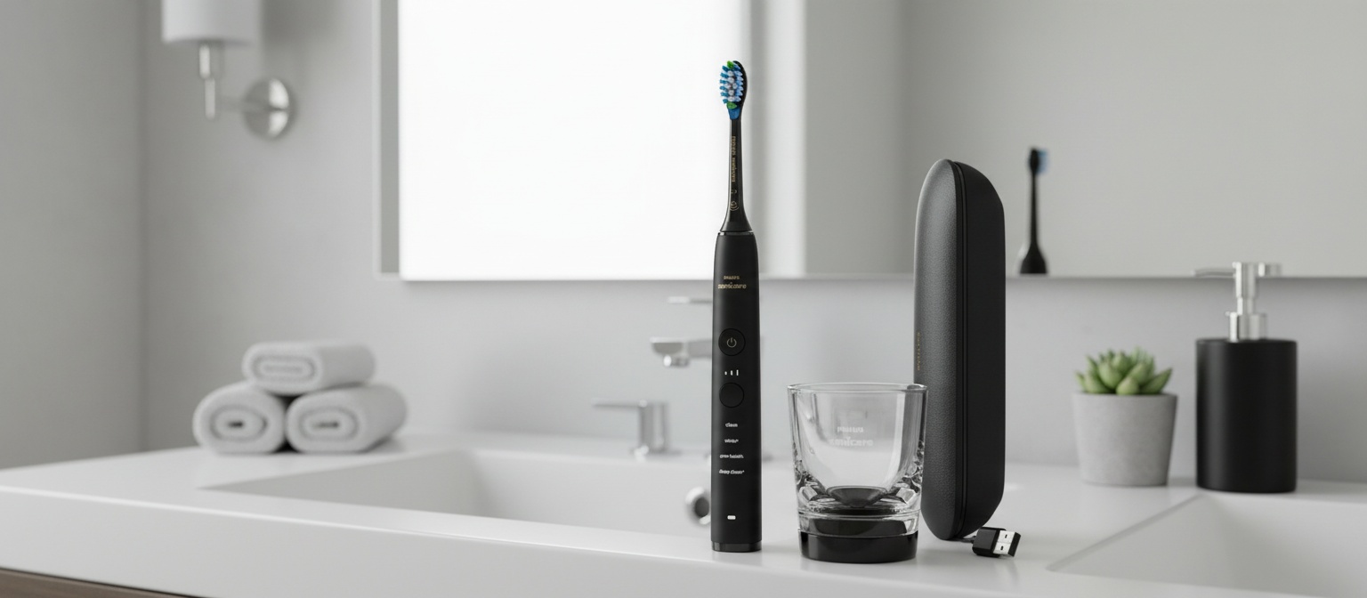 Die Philips Sonicare DiamondClean 9000: Premium-Schallzahnbürste für perfekte Zahnpflege