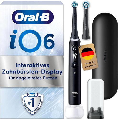 Oral-B iO Series 6 elektrische Zahnbürste im 2er-Pack